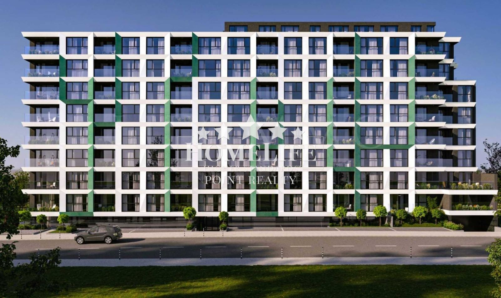 South three-room apartment in Mladost 4 near Business Park-0 South-facing three-room apartment in Mladost 4 near Business Park - 0