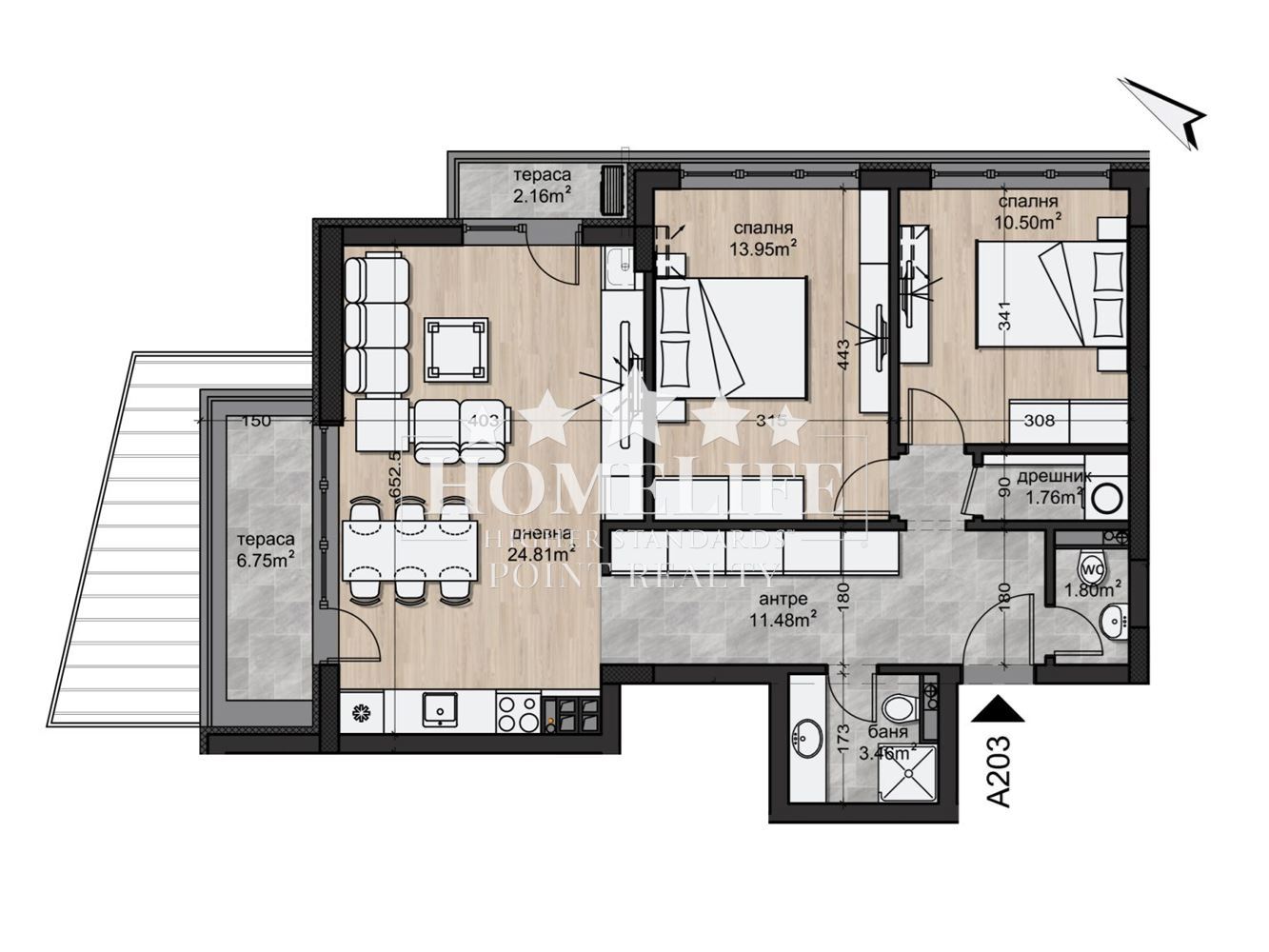 Three-room apartment in the old part of Ovcha Kupel-0 Three-room apartment in the old part of Ovcha Kupel - 0