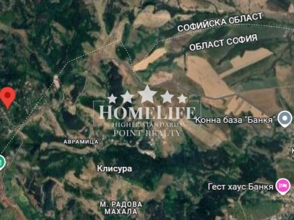 Имот в урбанизирана територия подходящ за построяване на къща над гр. Банкя за продажба - 0