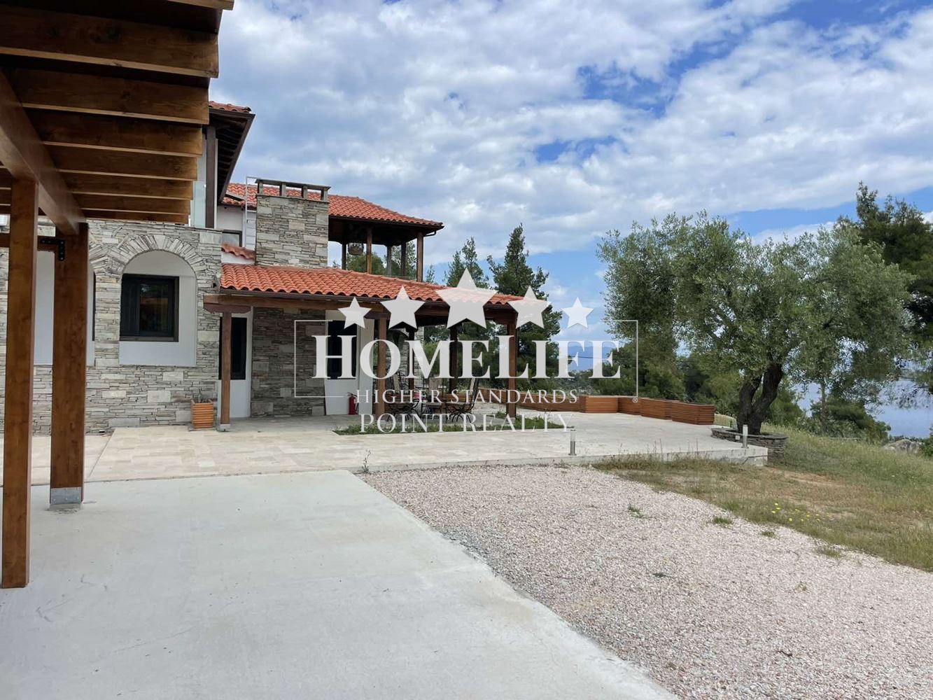 Fantastic house with 360 deg. view in Vourvourou for sale-0 Fantastic house with 360 deg. view in Vourvourou for sale - 0
