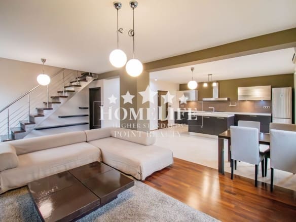 Апартамент с голяма дневна и две спални под наем в кв. Стрелбище - 0